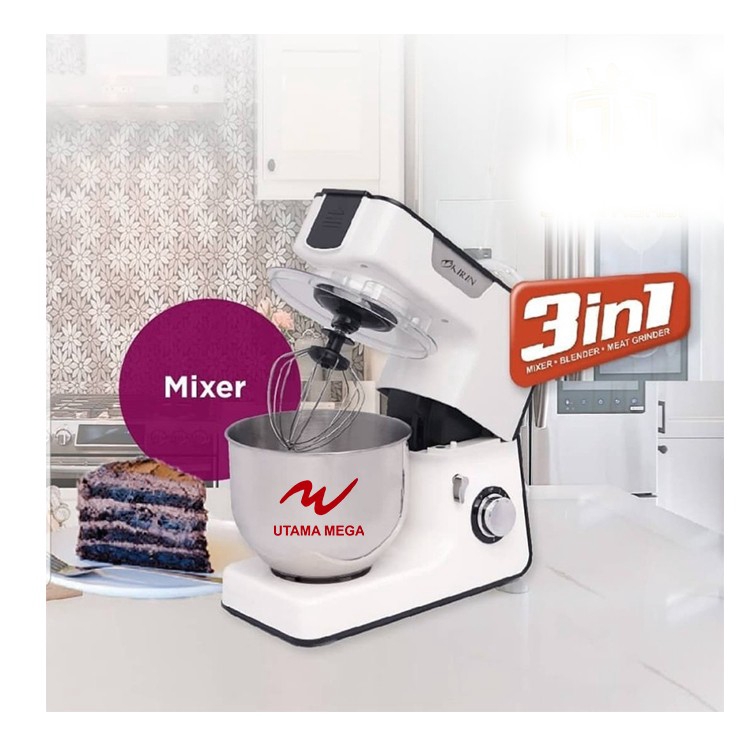 Kirin KPM630 Mixer Grande Kirin Planetary 3IN1 Mixer-Grinder-Blender