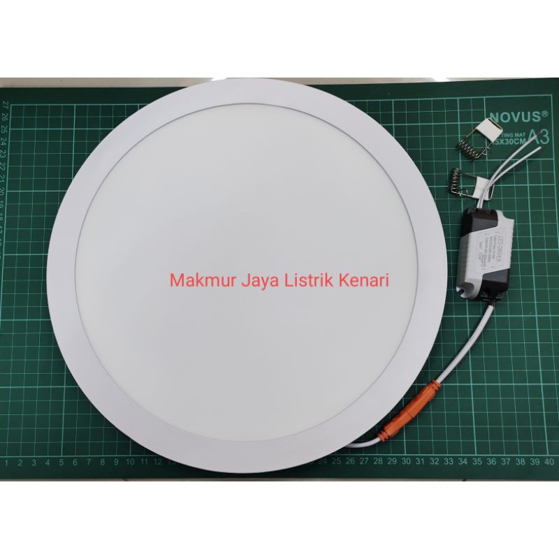 Led Panel Downlight Lampu 24w 24 Watt 24 w Bulat Inbow Tipis