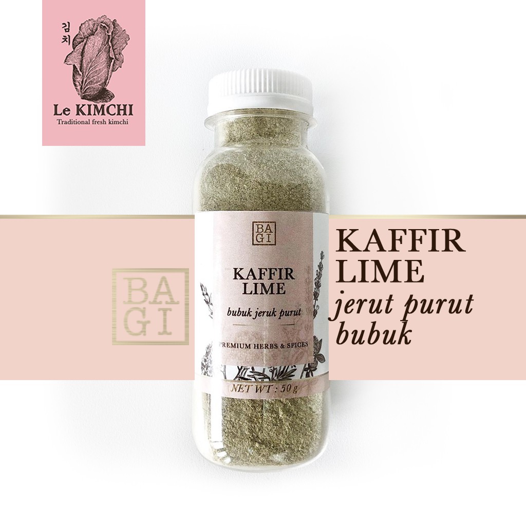 

Jeruk Purut bubuk PREMIUM - Kaffir Lime Powder - BAGI