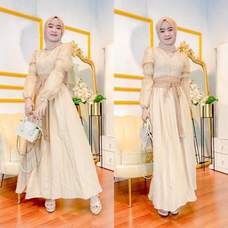 Vessa DRESS FADLINASALSA // READY STOK SIAP KIRIM 