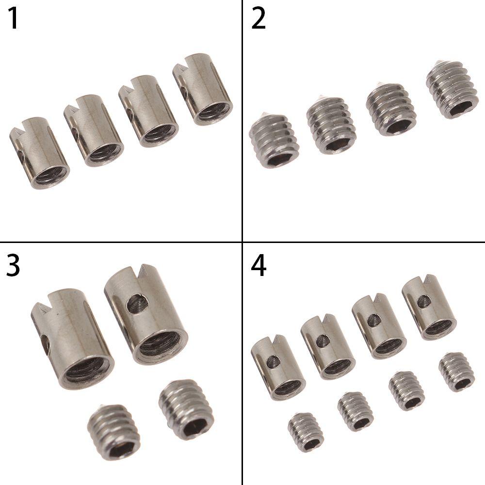 Suyo 4 / 8Pcs Kabel Puting Tanpa Solder 5mm Untuk Aksesoris Mobil