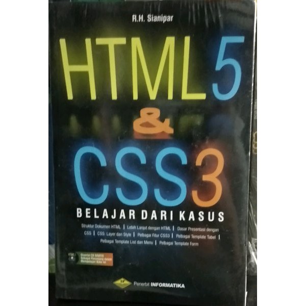 Jual BUKU HTML 5 DAN CSS 3 BELAJAR DARI KASUS Harga Promo | Shopee ...