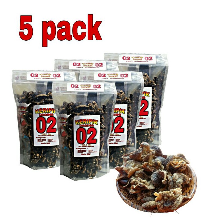 

Keripik Daging Bekicot 02 original tanpa tepung gurih renyah bergizi tinggi 5pack x 50g