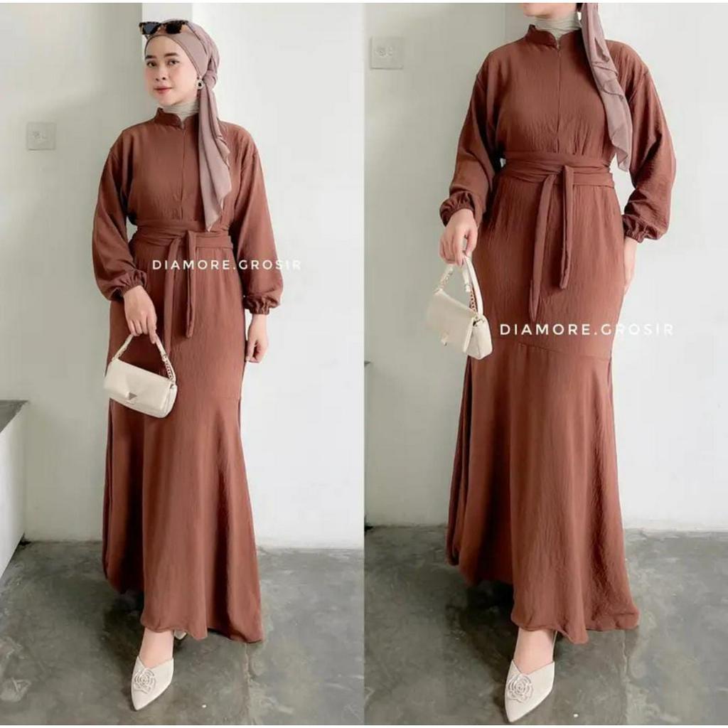 ARUMI DRESS BAHAN CRINCLE AIRFLOW