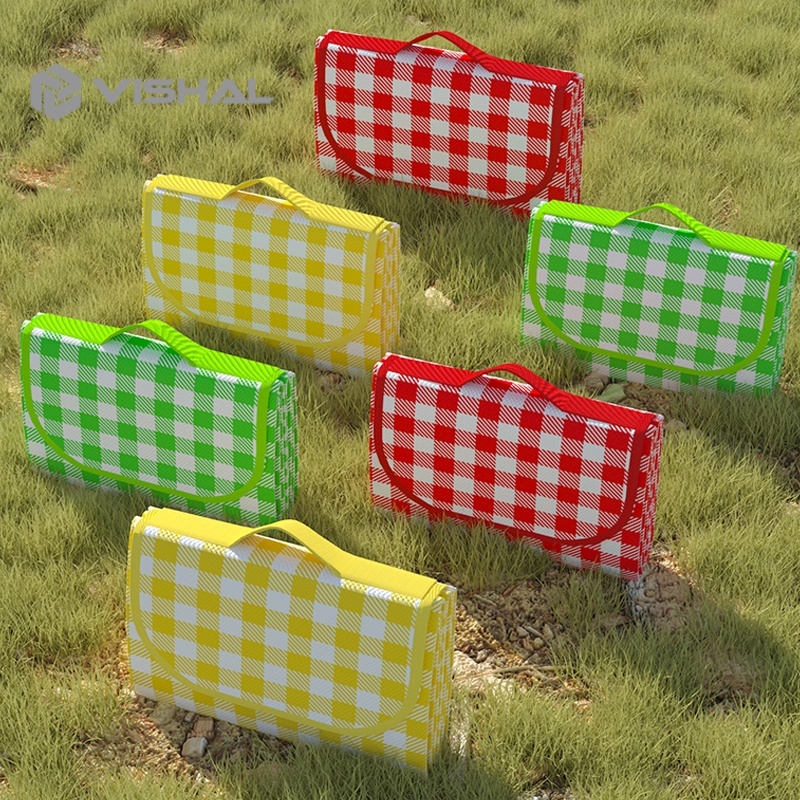 VISHAL Tikar Lipat/Tikar Piknik/ Alas Piknik /Tikar Pantai Anti Air VS-32