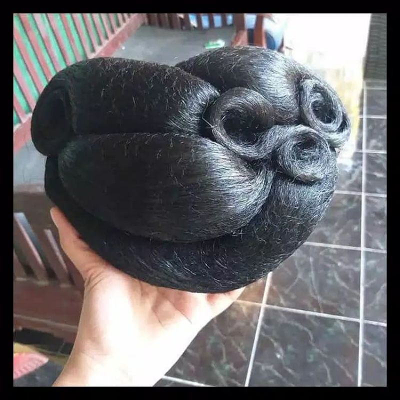 sanggul modern anak 08