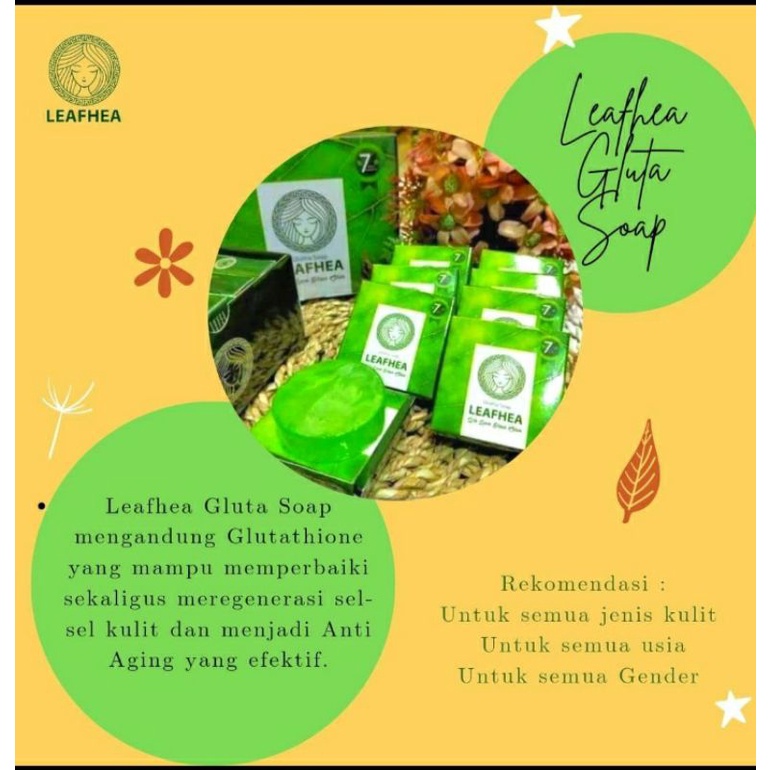 Sabun LEAFHEA GLUTA SOAP