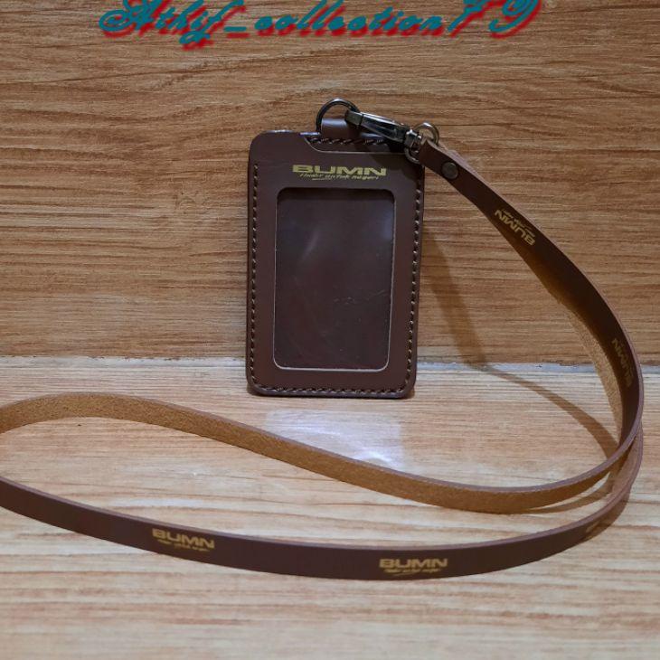 

Model Baru Tempat Id Card BUMN Kulit Holder Id Card Kulit BUMN Kalung ✔