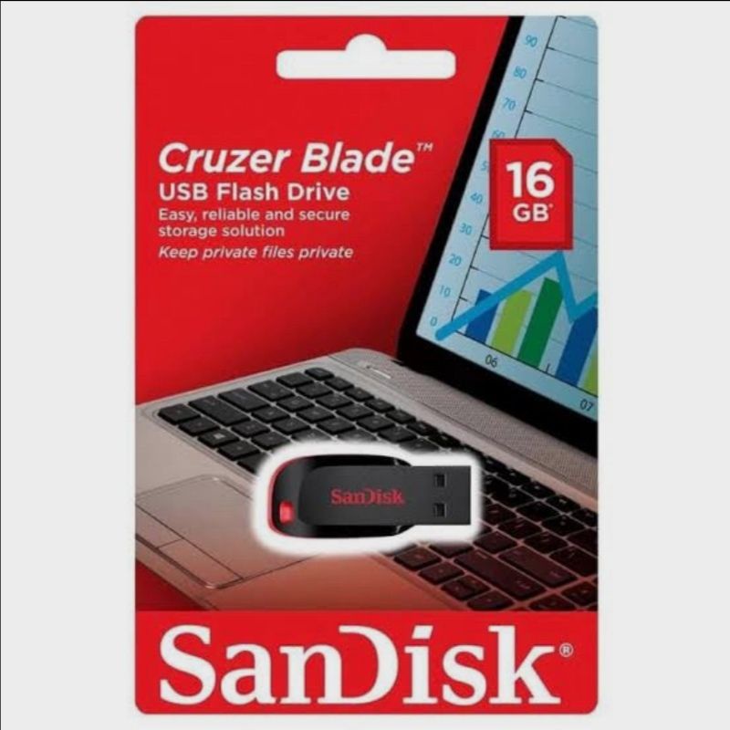 Sandisk cruzer blade 16 GB 32 GB 64 GB 128 GB flashdisk USB flash Drive