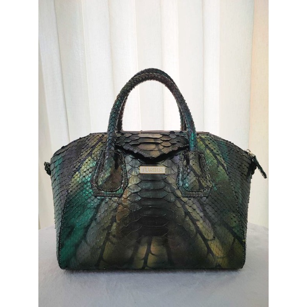 tas fashion wanita kulit ular