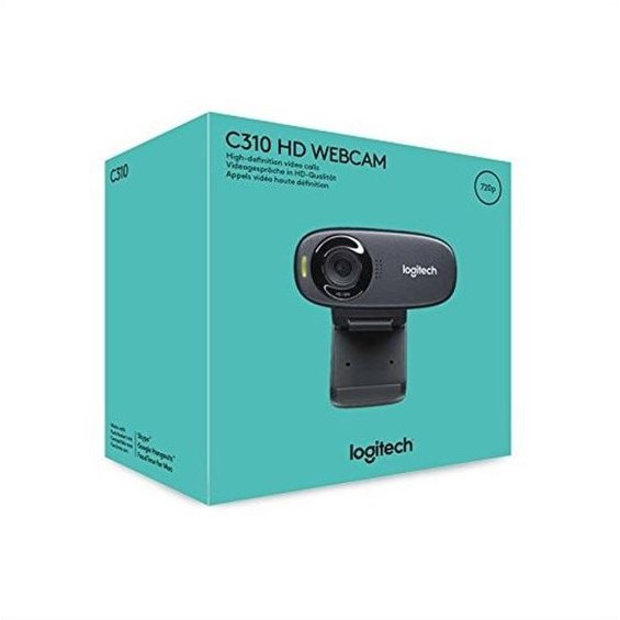 Webcam Logitech C310 HD 720p Original - logitech C310 web camera 30fps - Kamera pc &amp; laptop