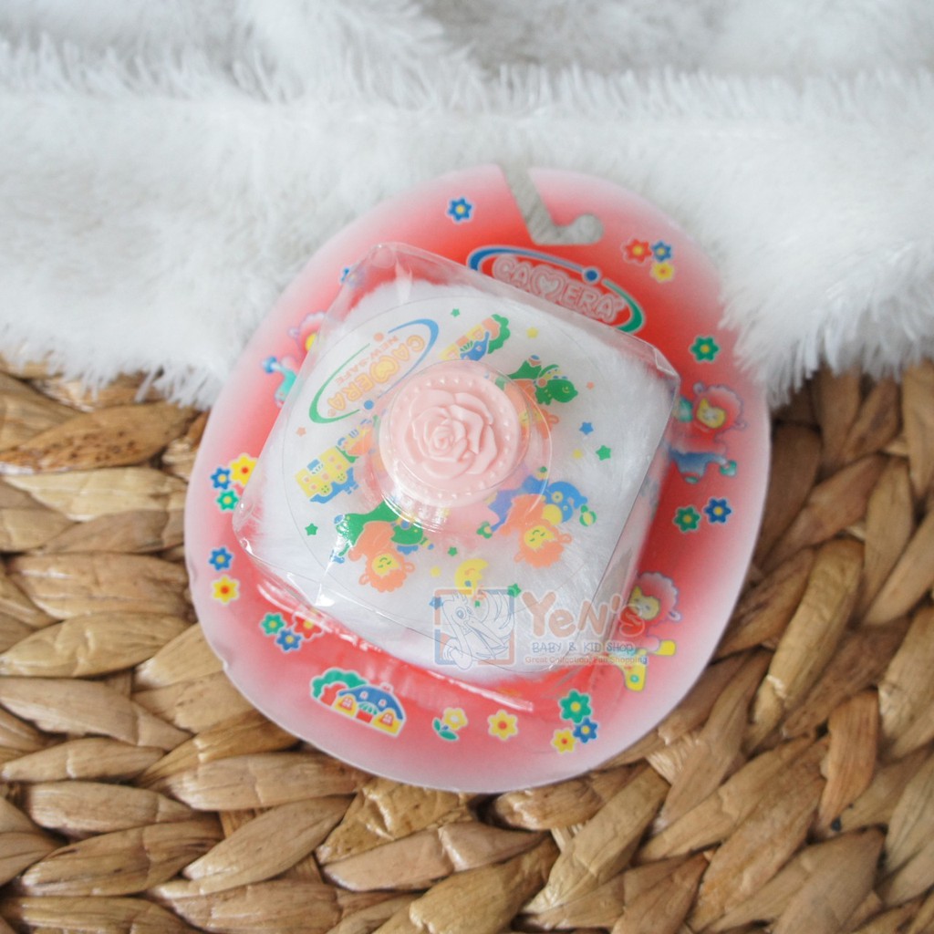 - Camera Baby Powder Puff