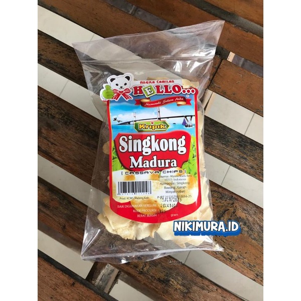 

Hello Snack : Keripik Singkong Madura