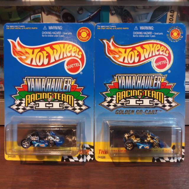 Hot Wheels Go Kart - Go Cart Set (2 pcs) - Yamahauler Racing Team II