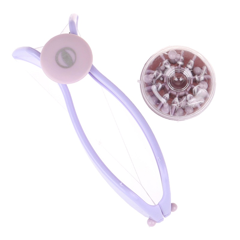 {LUCKID}Facial Hair Remover Hair Spring Threading Epilator lip eyebrows Smooth Removal