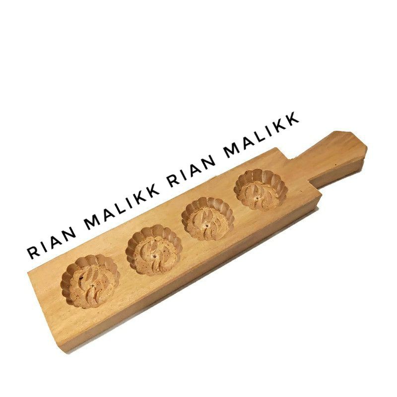 cetakan kue kering kue satu kue bangkit kue sagu terbuat dari kayu