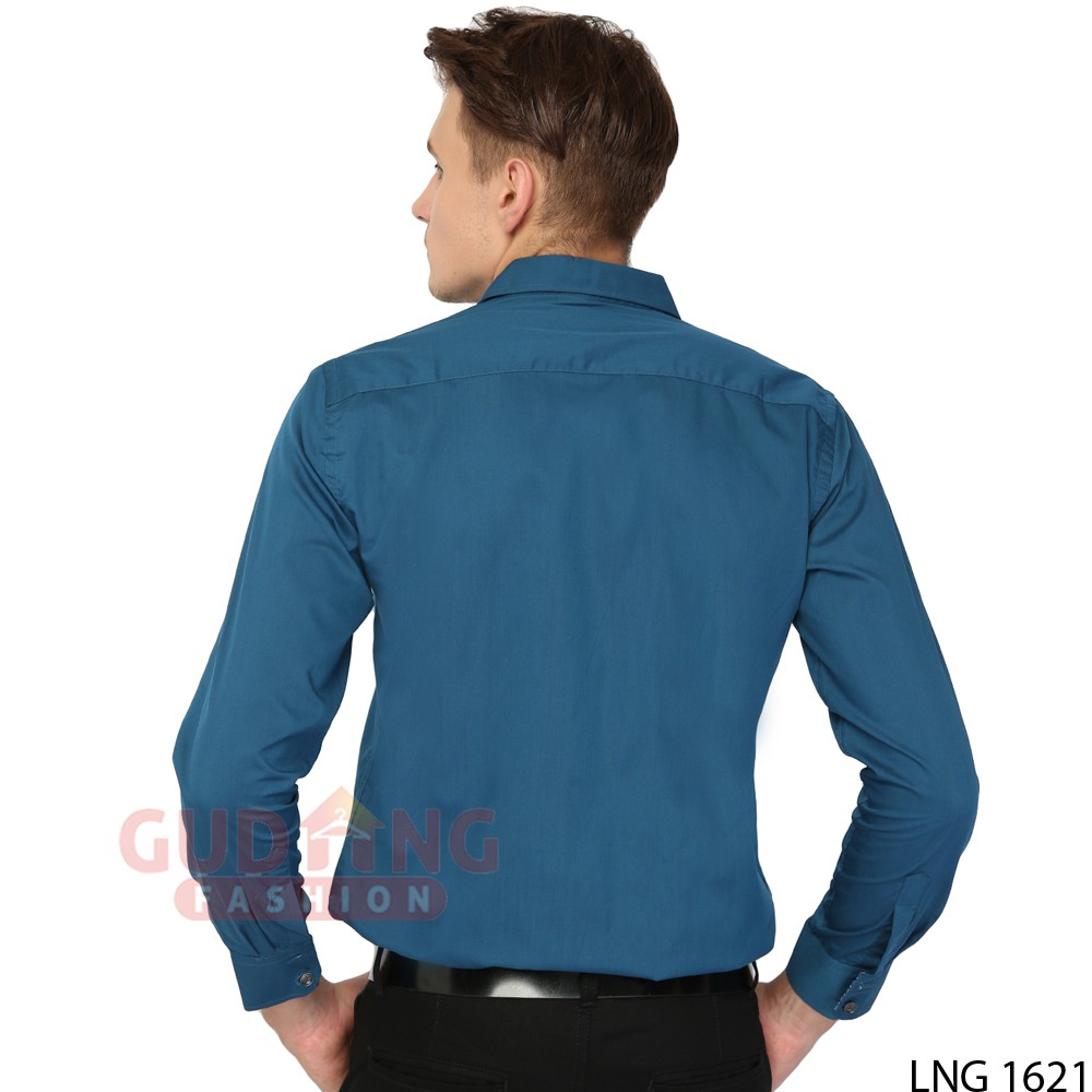 Kemeja Keren Pria Panjang Polos - LNG 1621