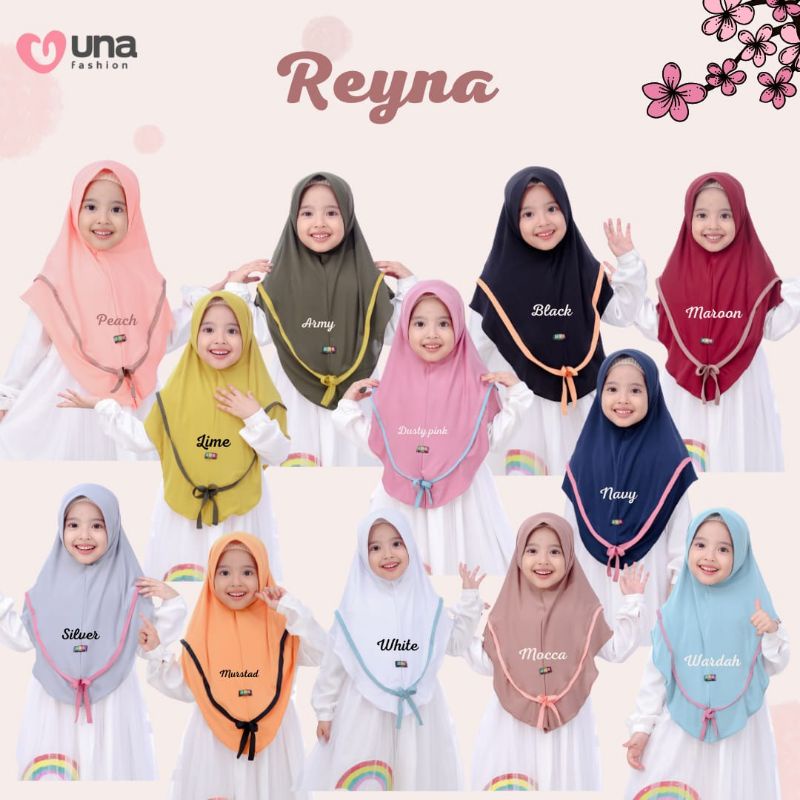 Jilbab Anak Reyna by Una Fashion