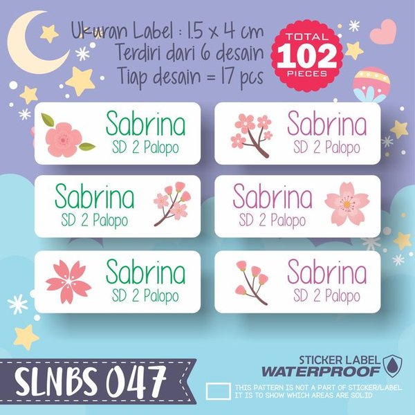 

Diskon SLNBS-047 stiker label nama anak kartun sticker anti air robot lucu Berkualitas