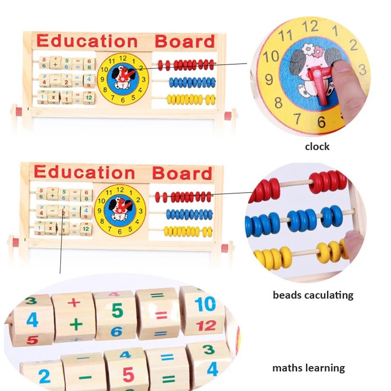 Education Board Papan Tulis Anak Papan Mainan Anak Puzzle Anak Wooden Toys Mainan Kayu Puzzle Huruf