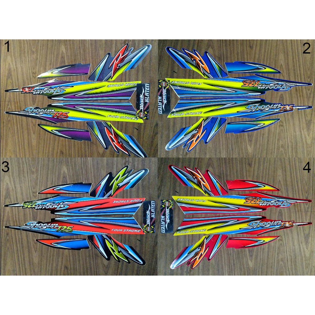 STRIPING SHOGUN 125 R 2004