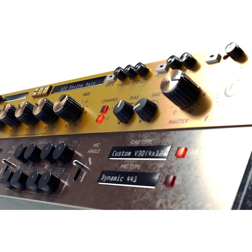 Plugin Kuassa Amplifikation Caliburn 1 - vst new guitar amp simulator called Amplifikation Caliburn 