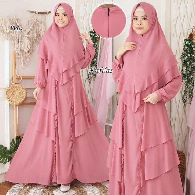 GAMIS SYARI KAFILAS / GAMIS SYARI JUMBO LD 120CM