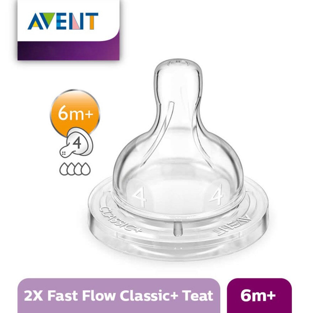 Philips Avent Classic+ Nipple Teat (Isi 2 Pcs)