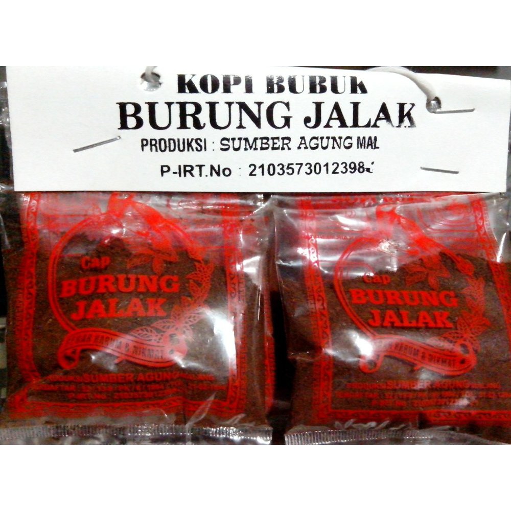 Kopi Bubuk Cap Jalak Sachet Koffe Khas Kota Malang Harum Dan Nikmat