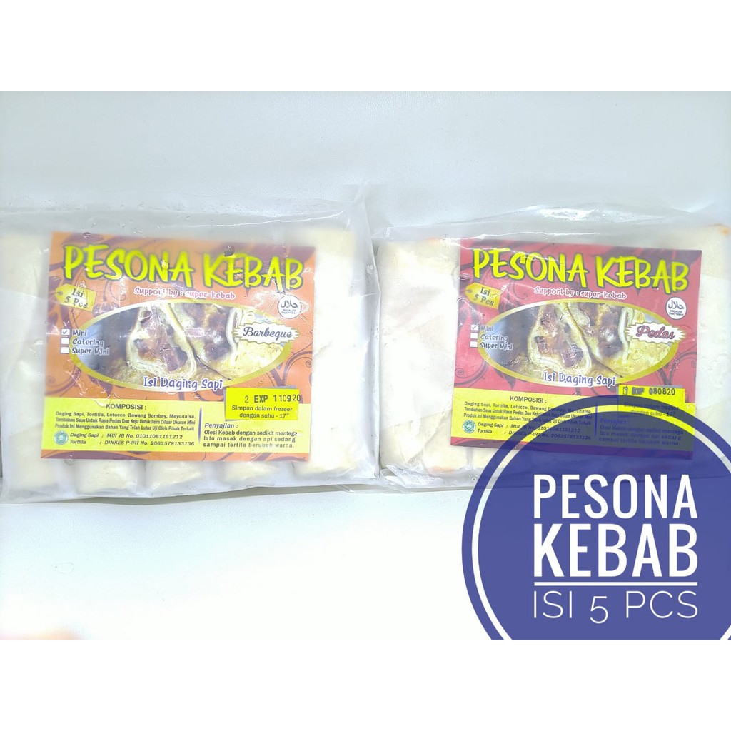 

Pesona Kebab isi 5 pcs Jakarta Barat