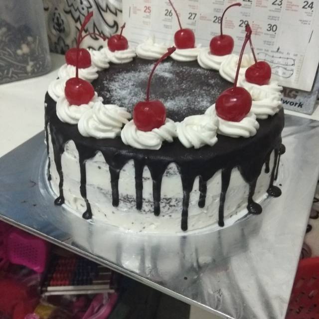 Kue Ulang Tahun Blackforest Kue Ultah Murah Cake Birthday Shopee Indonesia