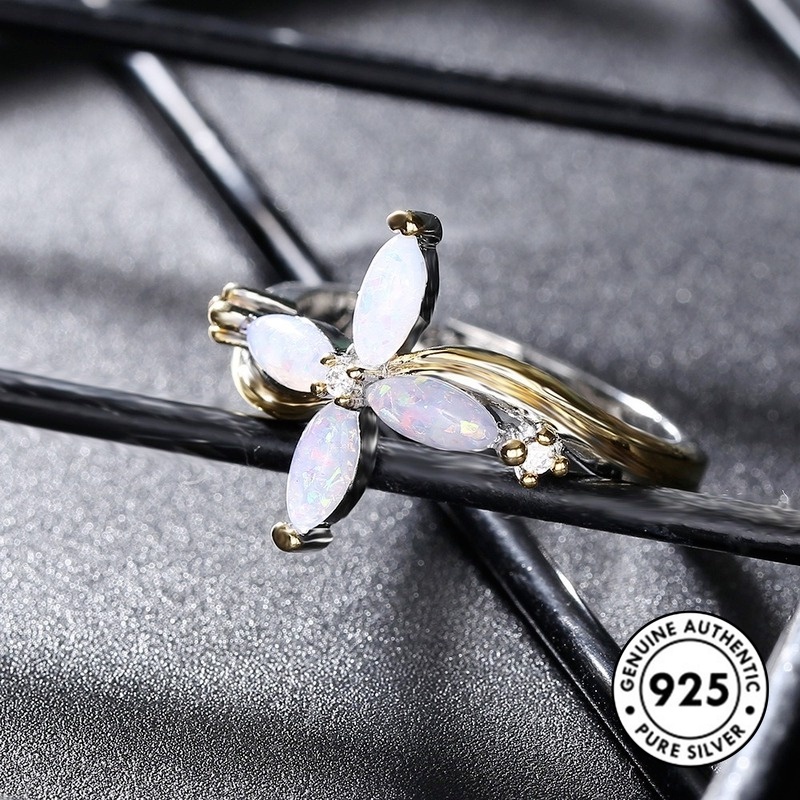 Cincin Bahan S925 Silver 18k Gold