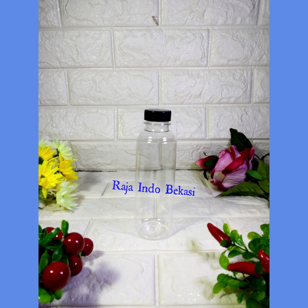 Botol Plastik Almond 250ML Botol Minum Tutup Shortneck Botol Minuman Dan Botol Jus