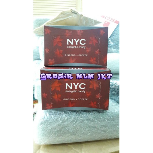 

NYC Energetic Candy Ginseng & Coffee