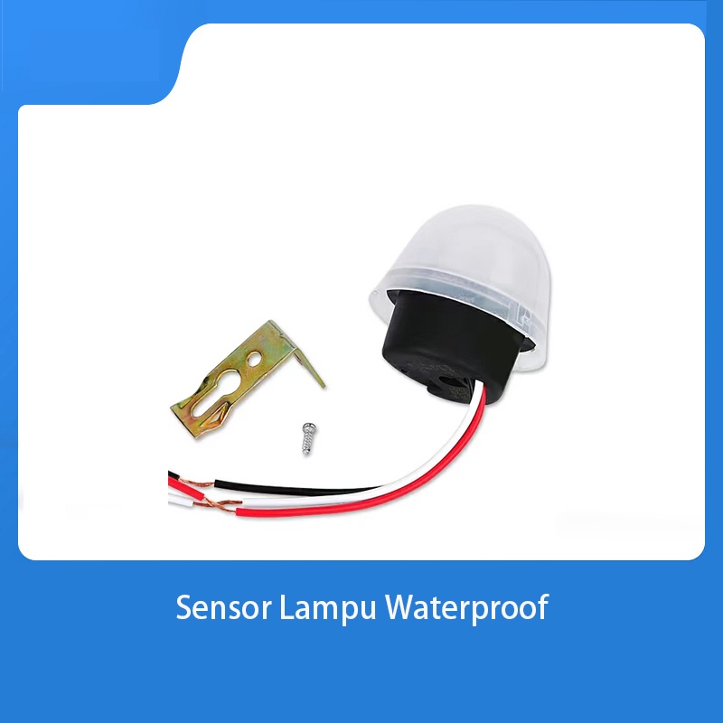 Sensor Lampu Otomatis Saklar Sensor Cahaya Lampu Jalan Otomatis Waterproof AS-10 AC-220V