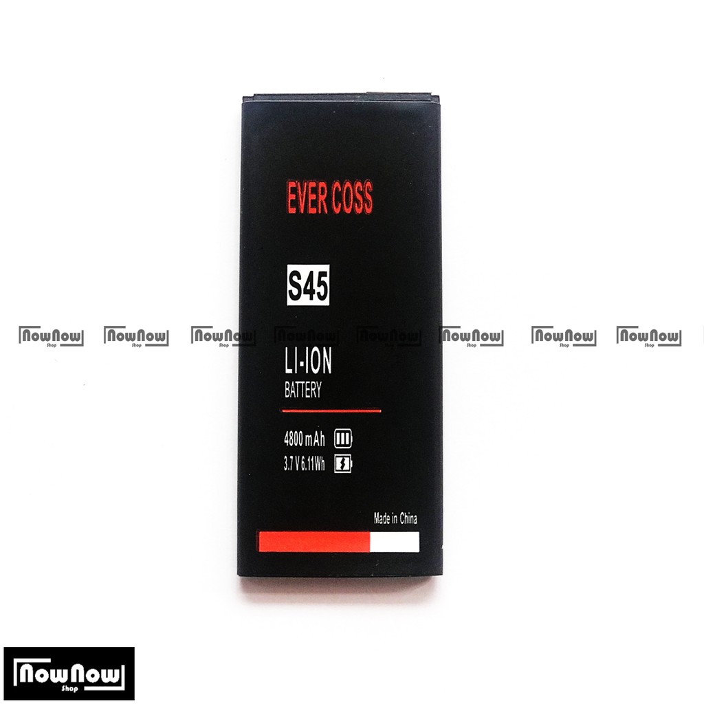 Baterai Evercoss S45 Face Unlock 4G LTE / S45B Xtream 1 Original Double Power Batre Batrai Battery HP