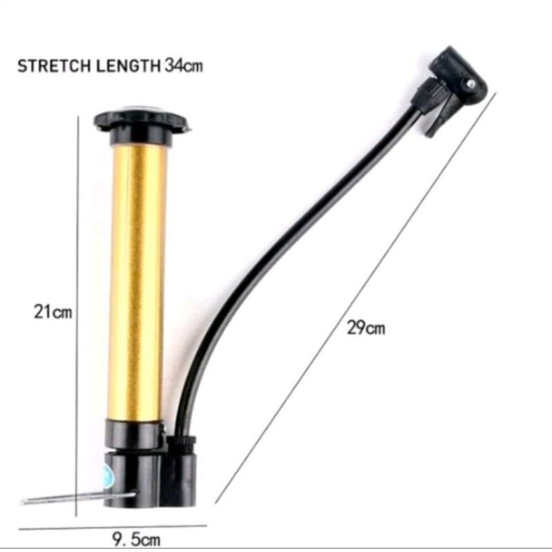 Pompa angin sepeda dan motor