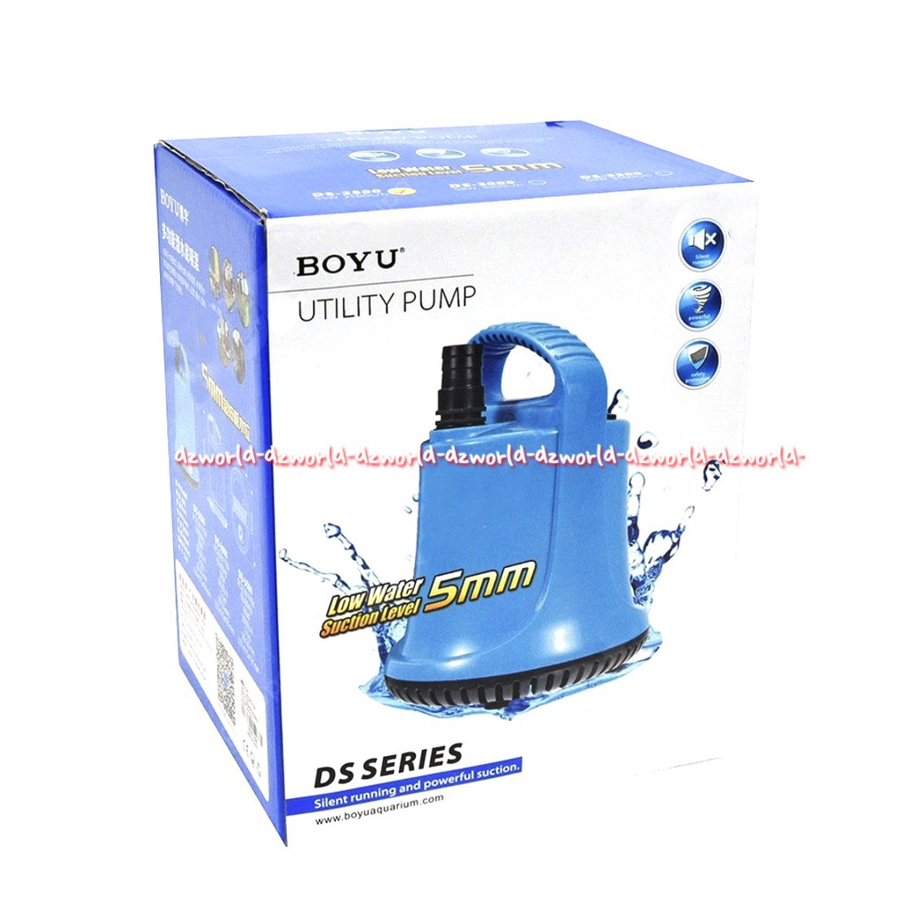 Boyu Utility Pump DS Series 60watt Pompa Air Untuk Akuarium Daya Boyuu