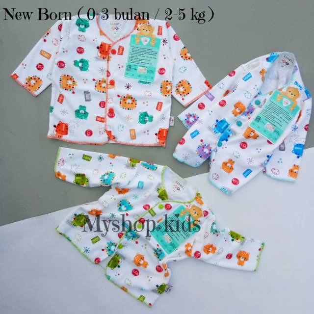  baju  lengan panjang bayi  baru  lahir  0 3 bulan Shopee 