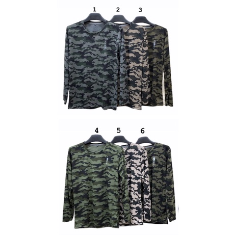 kaos pria army/kaos pria army lengan panjang