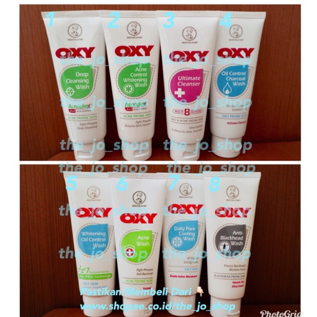 oxy face wash whitening