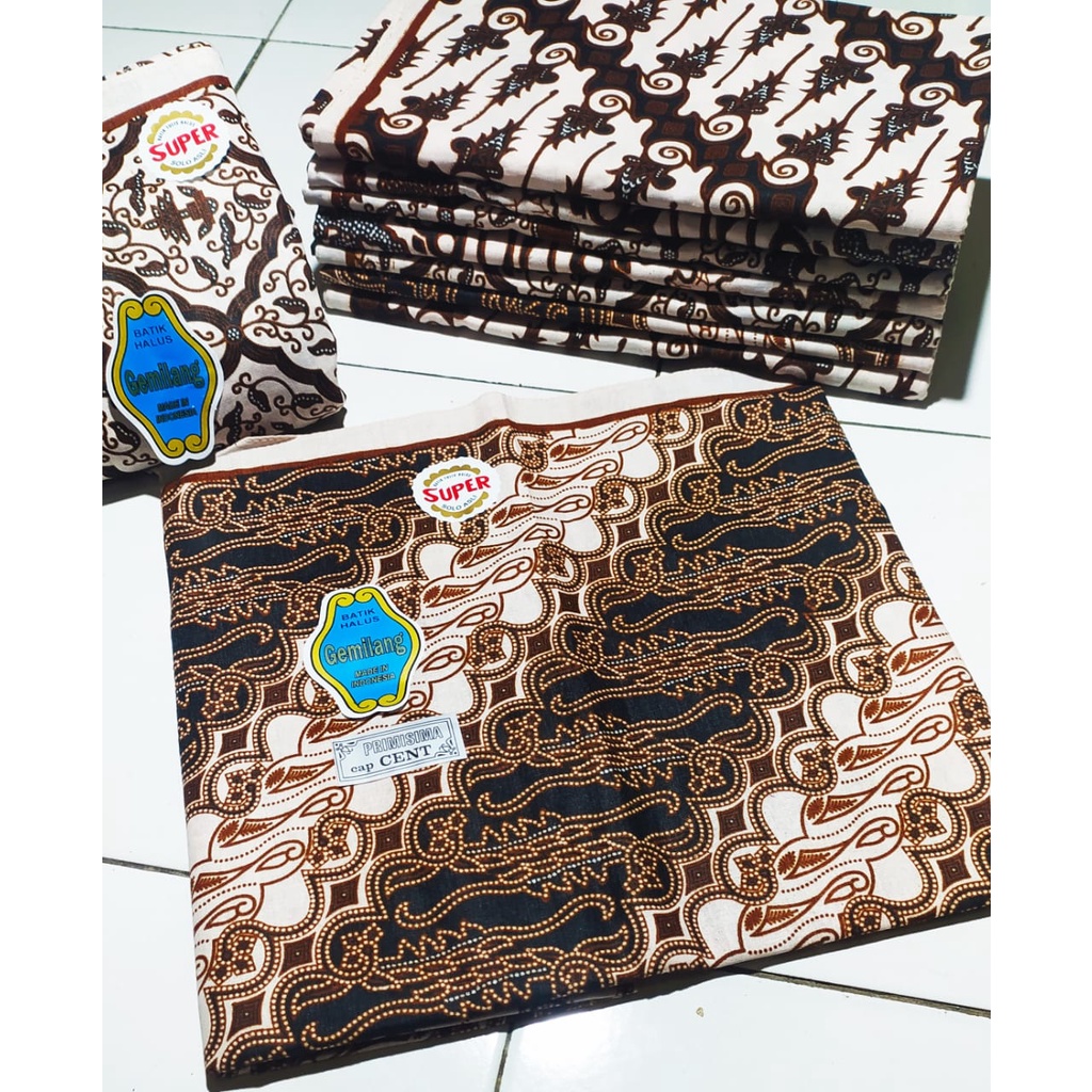 KAIN PANJANG KAIN SAMPING GEMILANG/ KAIN JARIK BATIK SUPER / KAIN GENDONG PANJANG LEBIH TIDAK LICIN / KAIN SAMPING NYERESAP AIR // KAIN PANJANG KATUN PRIMISIMA SUPER