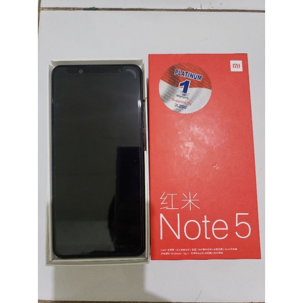 New unit Redmi note 5 pro Ram 6/128 HP Root titanium atau Non root-Second6/64