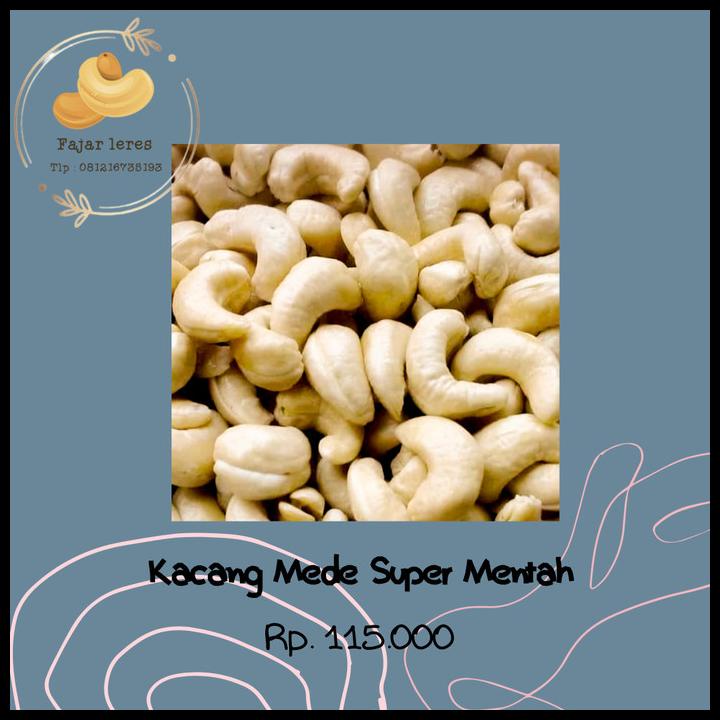 

DISKON TERBATAS !!! KACANG MEDE SUPER MENTAH 1 KG TERLARIS