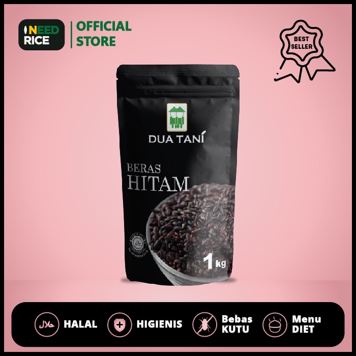 

Beras Hitam Dua Tani 1kg