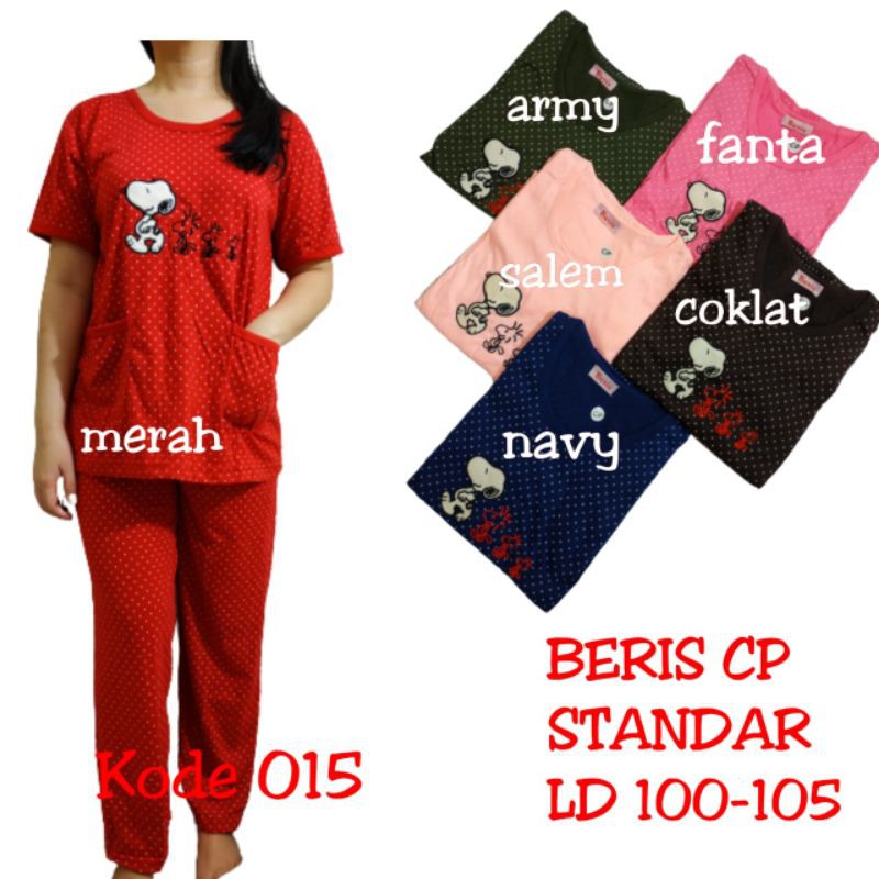 BERIS CP BAJU TIDUR - STELAN BAJU TIDUR CELANA PANJANG