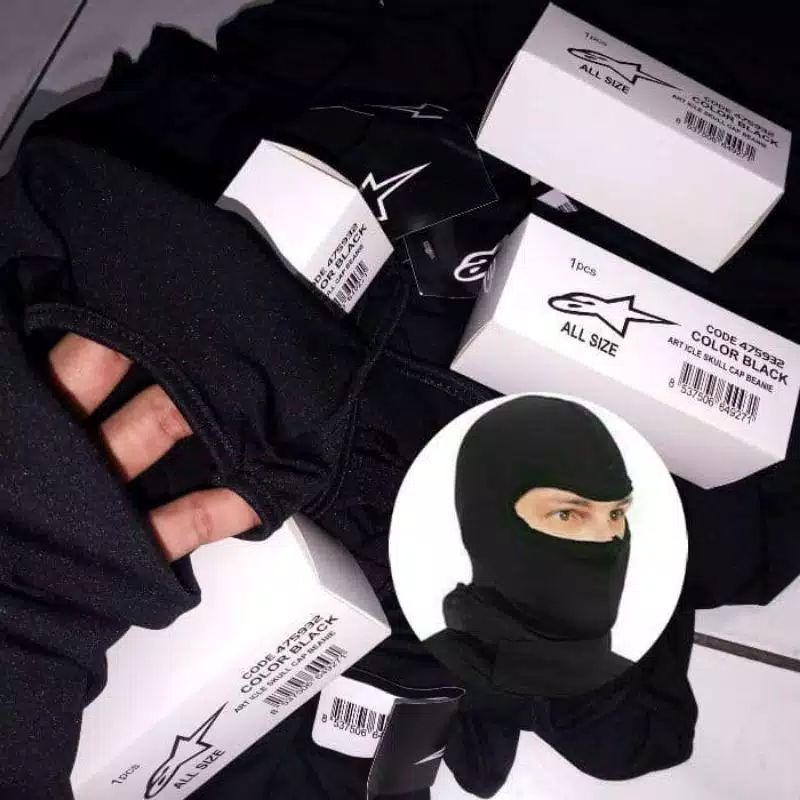 Masker ninja/blaclava alpinastar 100%orginal