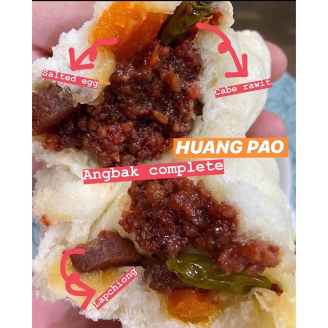 

Bakpao HUANG PAO Medan Original isi 6 pcs