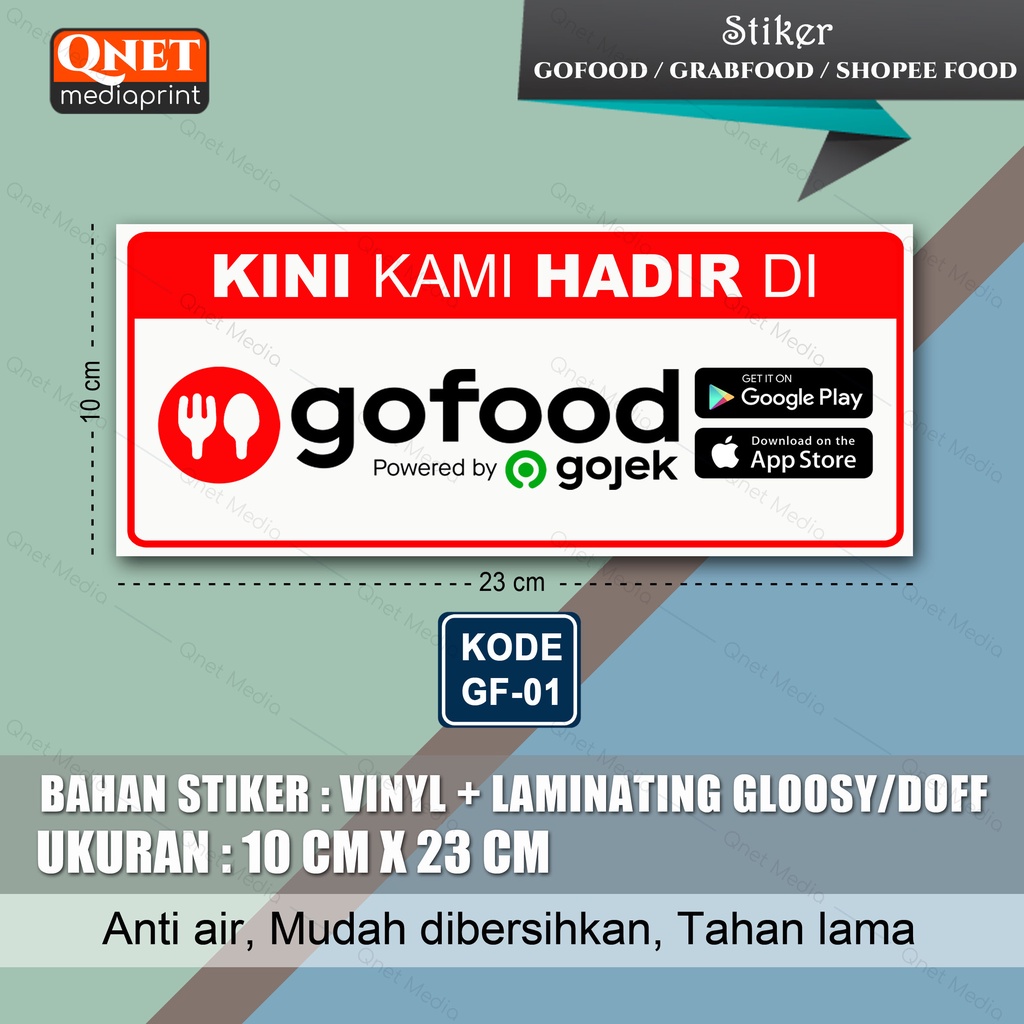 

STIKER KINI KAMI HADIR + LAMINASI GLOSSY