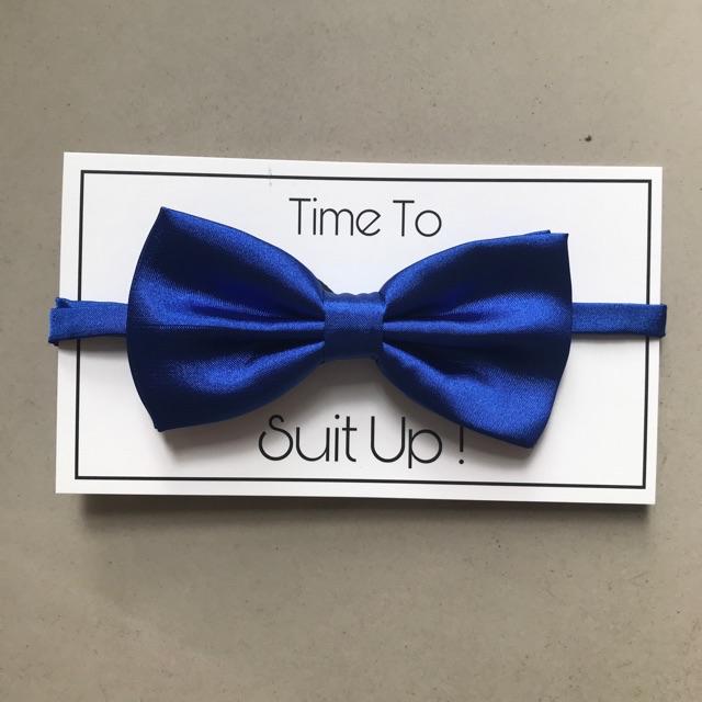 Dasi Kupu-Kupu Paling Murah! DEWASA-Blue